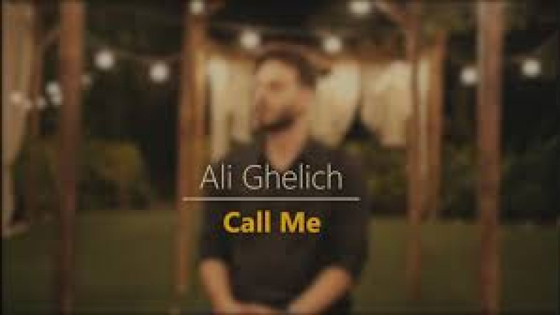 CALL ME - کال می - قلیچ